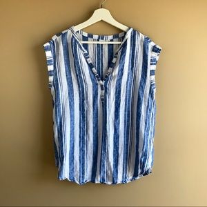 GAP Striped Sleeveless Top Size XS
